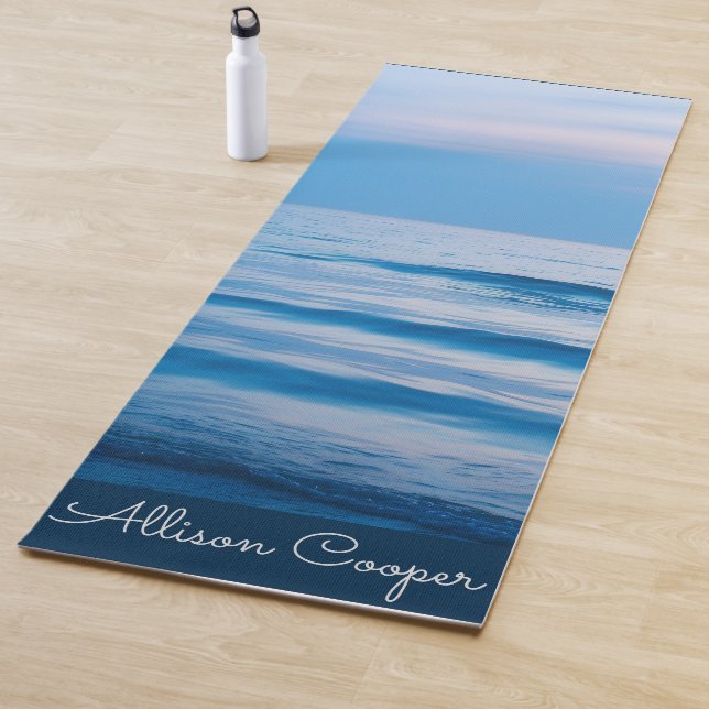 Blue Sea Sky beach  Yoga Mat (In Situ)