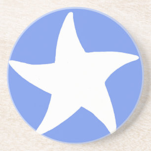 Blue Sea Star Coaster