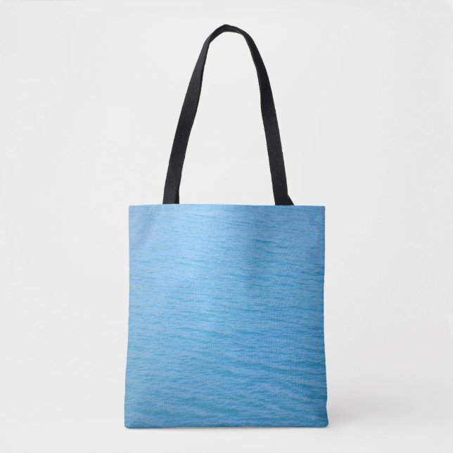 Blue sea tote bag (Front)