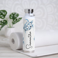 Blue Sea Turtle Themed Reusable Water Bottles
