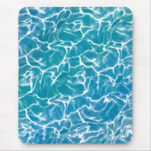 Blue Sea Water Mouse Pad
