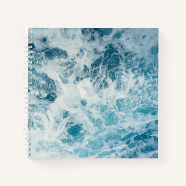 Blue Sea Water Notebook (Front)