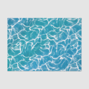 Blue Sea Water Tissue Paper