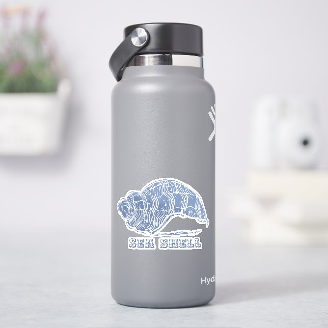 Blue Seashell  (HydroFlask)