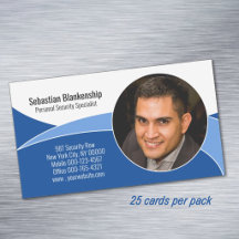 Blue Security Professional Custom Photo QR Code