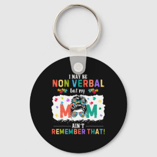 Blue See The Able Not The Label Autism T Rex Truck Key Ring
