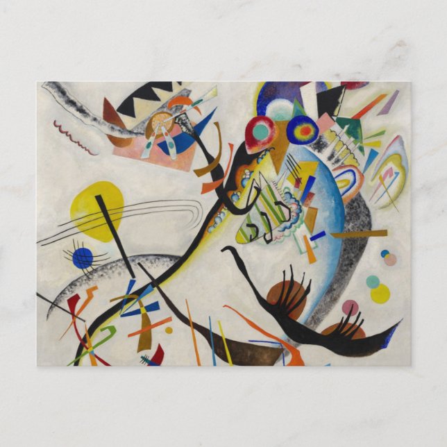 Blue Segment Postcard (Front)