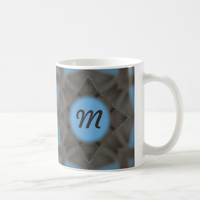 Blue Selenium Symmetry Coffee Mug (Right)