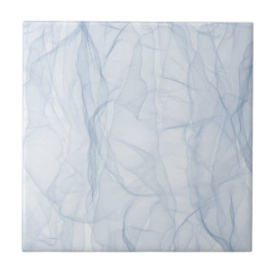 Blue Shadow Pattern Ceramic Tile