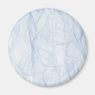 Blue Shadow Pattern Magnet
