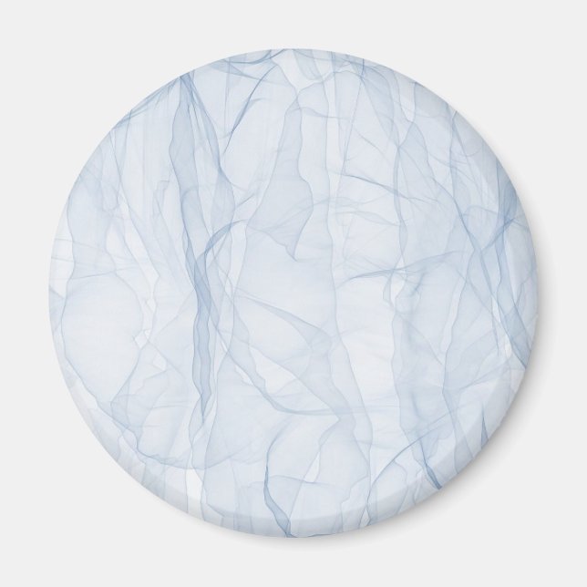 Blue Shadow Pattern Magnet (Front)