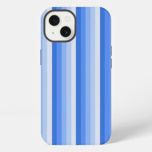 Blue shadow stripes Case-Mate iPhone case