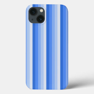 Blue shadow stripes Case-Mate iPhone case