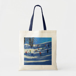Blue shadows Morzine Tote Bag