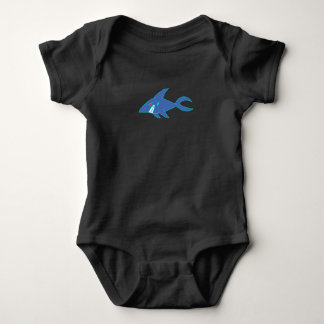 Blue Shark Baby Top