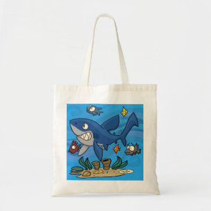 Blue Shark Tote Bag