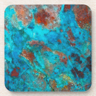 Blue Shattuckite Coaster
