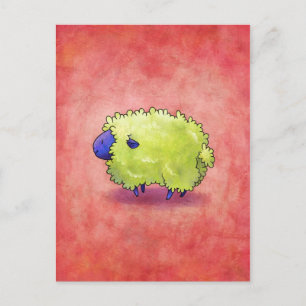 Blue Sheep Postcard