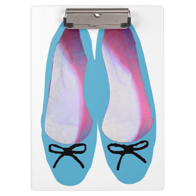 Blue Shoes Clipboard (Front)
