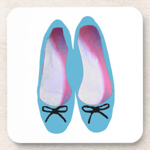 Blue shoes coaster