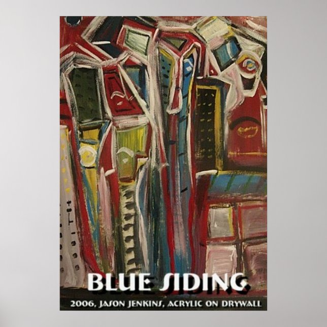 Blue Siding Poster (Front)