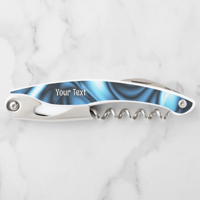 Blue Silk Corkscrew (Front)