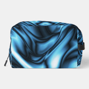 Blue Silk Dopp Kit