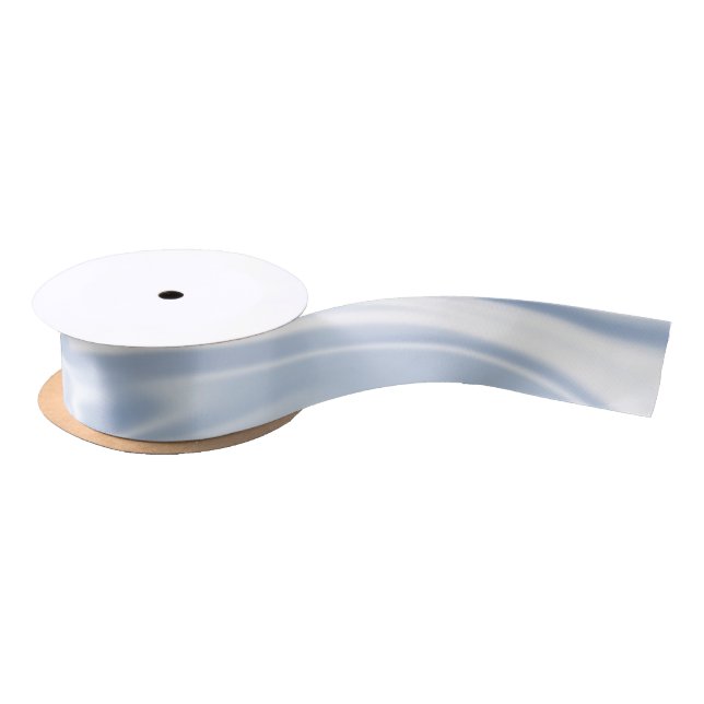 Blue Silk Satin Ribbon (Spool)