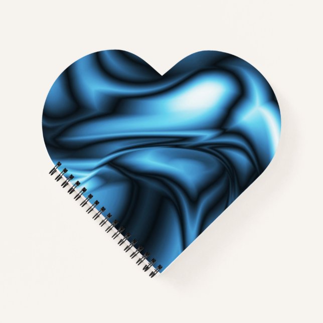 Blue Silk wave Notebook (Front)