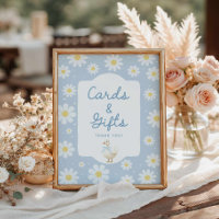 Blue Silly Goose Cards & Gifts Sign