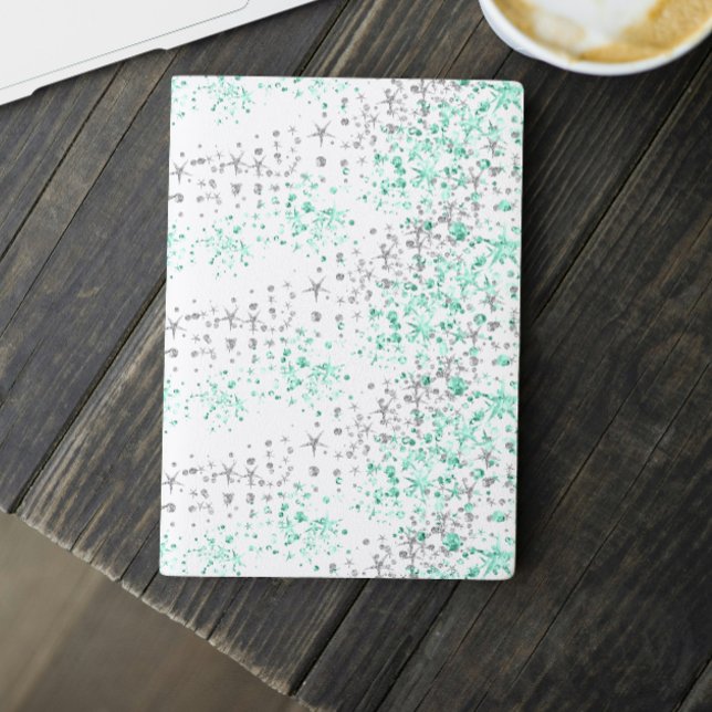 Blue Silver Stars Scrapbook Paper (Creator Uploaded)