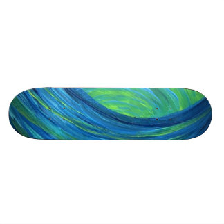 blue skater skateboard