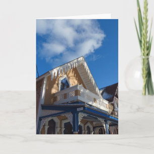 Blue Skies and Gingerbread - Martha's Vineyard Card