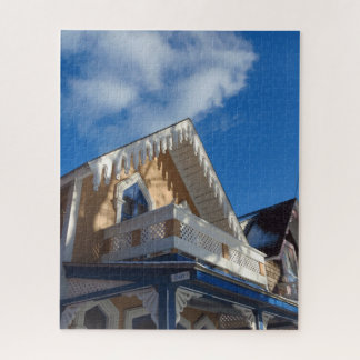 Blue Skies and Gingerbread - Martha's Vineyard Jigsaw Puzzle