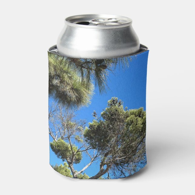 Blue skies,  can cooler (Can Front)