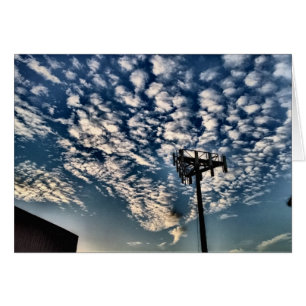 Blue Skies with Scattered Clouds - HDR