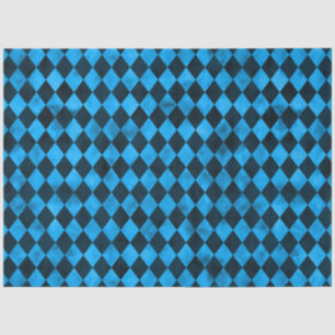 Blue Skulls and Sunflower Series Design 13 Tissue Paper