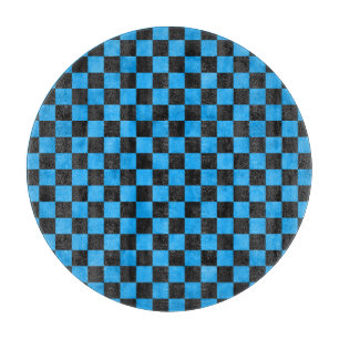 Blue Skulls and Sunflower Series Design 14 Cutting Board
