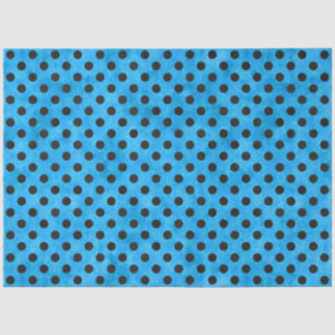 Blue Skulls and Sunflower Series Design 9 Tissue Paper