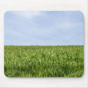 Blue Sky And Green Grass (Earth Day Is Every Day) Mouse Pad