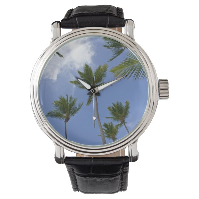 Blue Sky and Palm Trees Watch (Front)