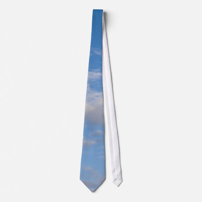blue sky and white clouds tie (Front)