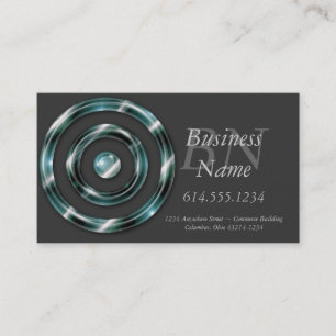 Blue Sky Bullseye Business Card
