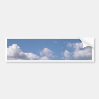 blue sky bumper sticker