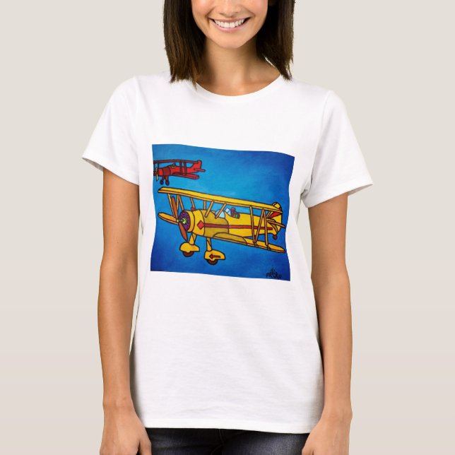 Blue Sky by Piliero T-Shirt (Front)