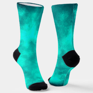 Blue Sky Cloud Effect Sustainable Crew Sock