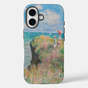 Blue Sky & Clouds Monet Impressionist Painting iPhone 16 Case