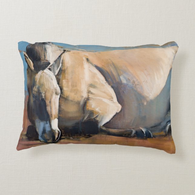 Blue Sky Day Decorative Cushion (Back)