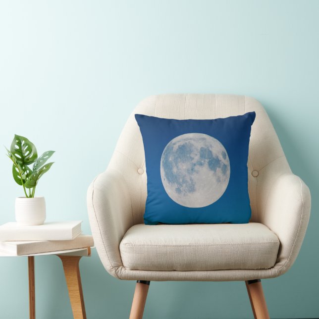 Blue Sky Full Moon Cushion (Chair)