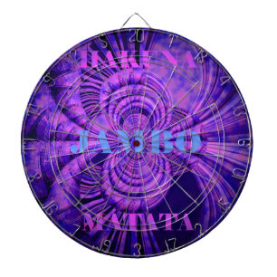 Blue Sky Hakuna Matata Kenya Giraffe Woven Art C Dartboard